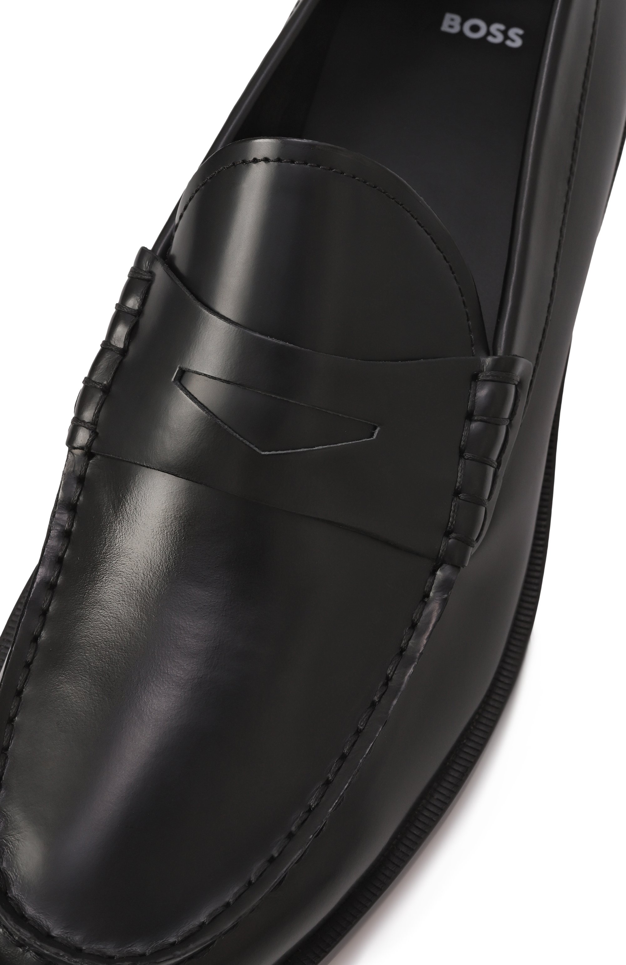 Кожаные пенни-лоферы limber BOSS, арт. 50536162, фото 7