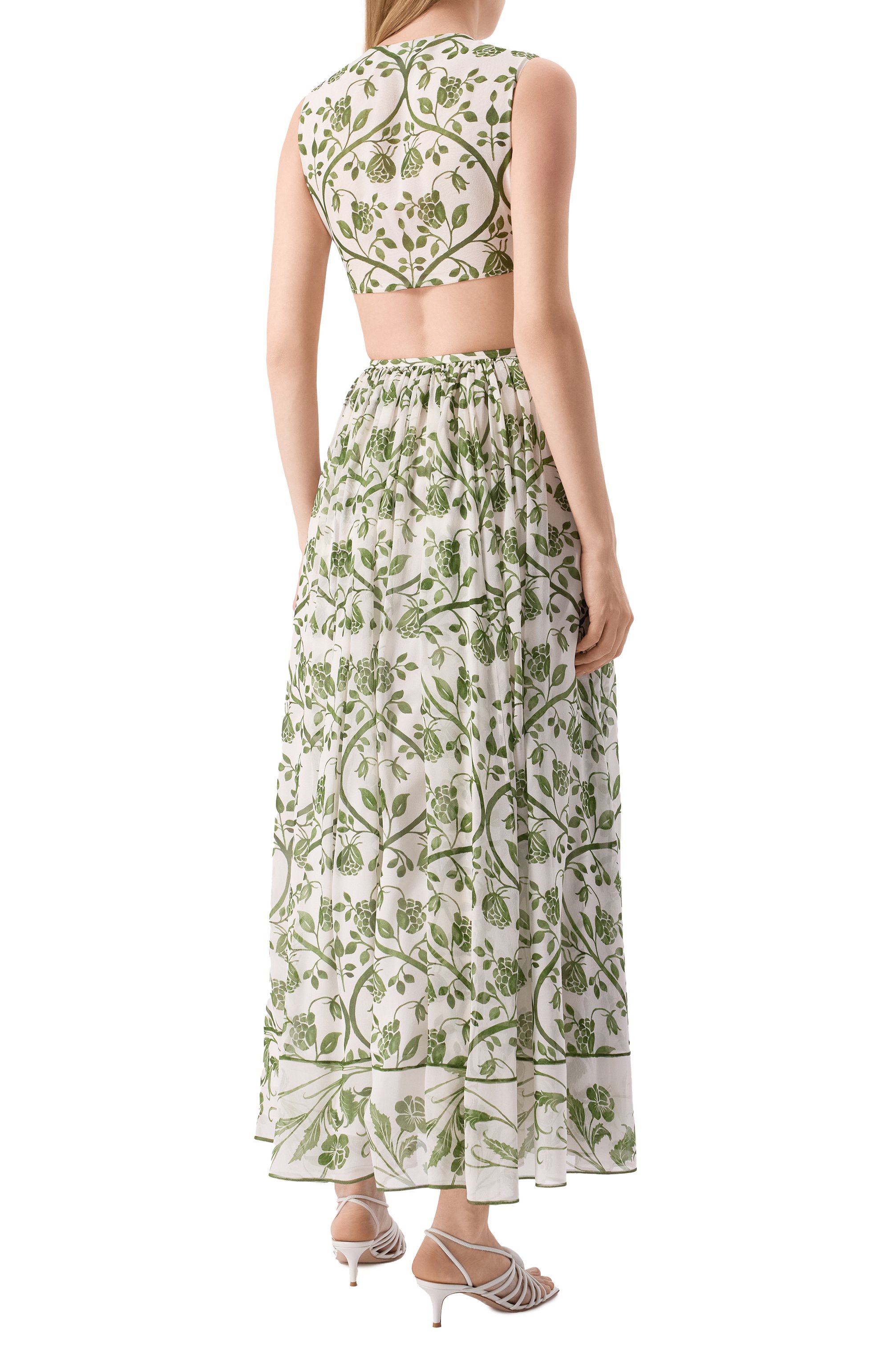 Шелковое платье GIAMBATTISTA VALLI, арт. 25SSPVTE5259-43PRI, фото 4