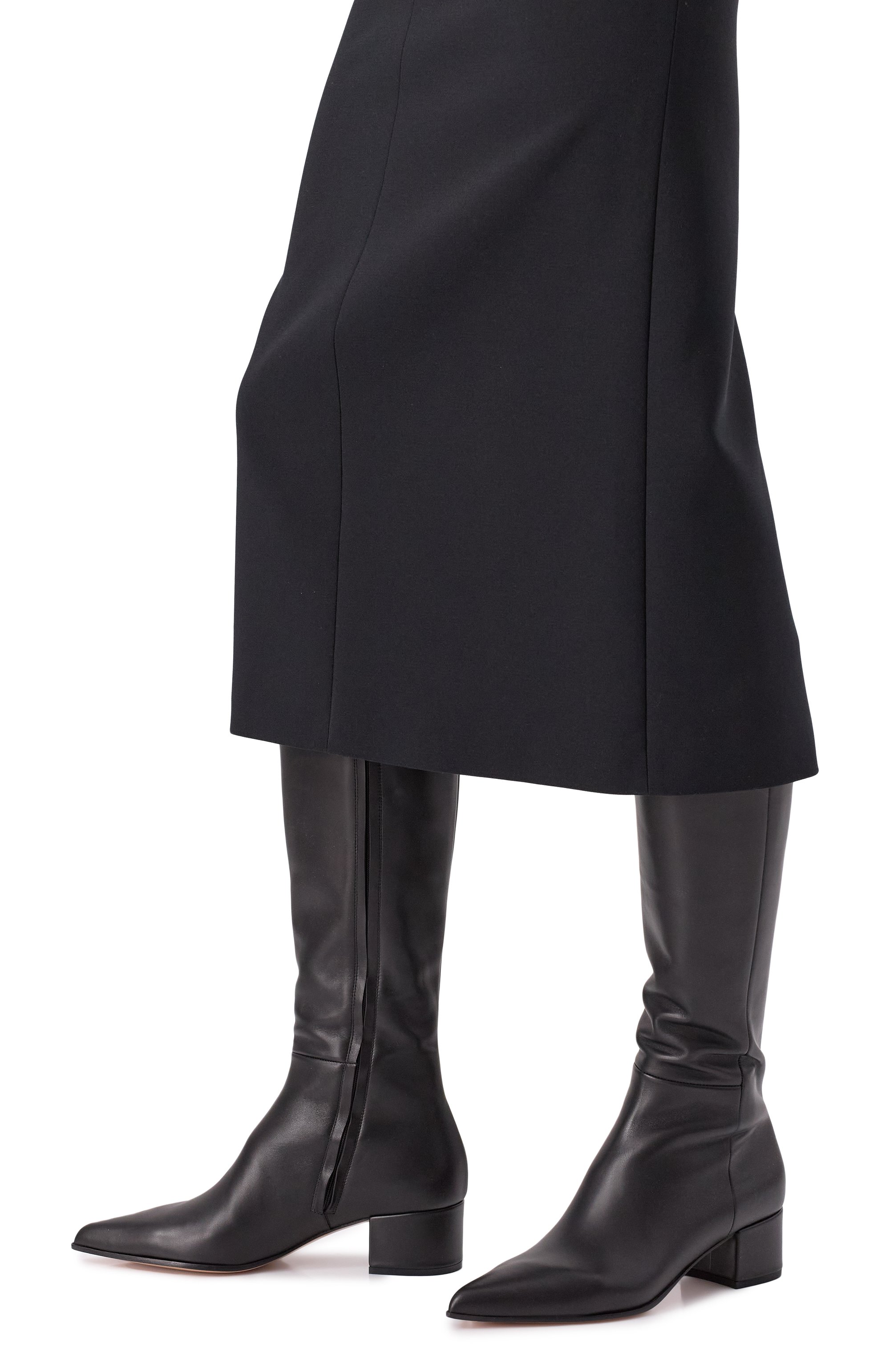 Кожаные сапоги lyell 45 GIANVITO ROSSI, арт. G80231.45RIC.VGINER0, фото 3