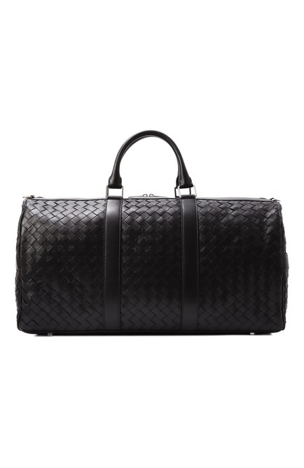 Мужская сумка intrecciato cabin duffle BOTTEGA VENETA черного цвета по цене 0 руб., арт. 795287 V2HL1 | Фото 1