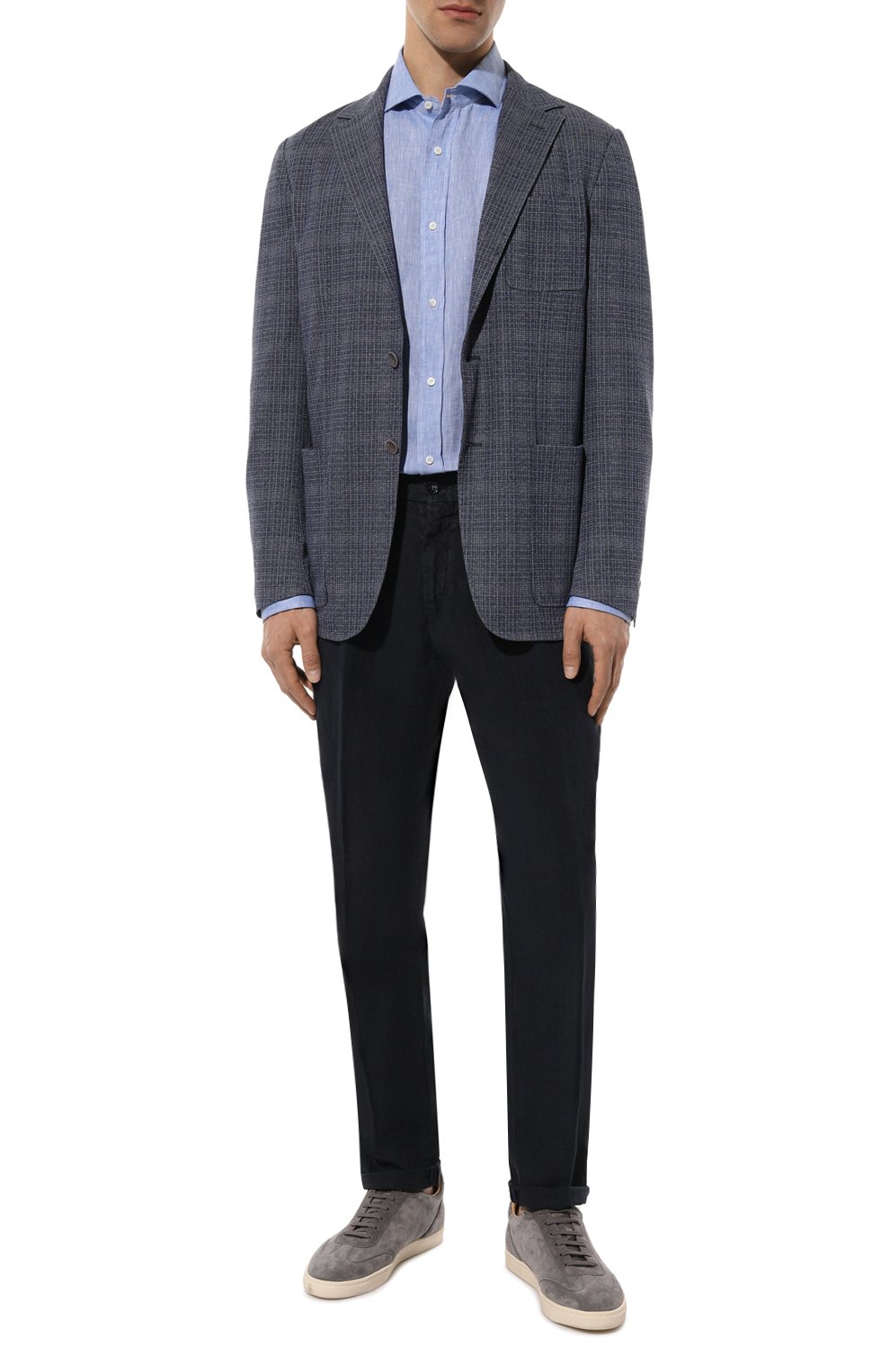 Хлопковый пиджак CANALI, арт. J0147/JJ01973, фото 2