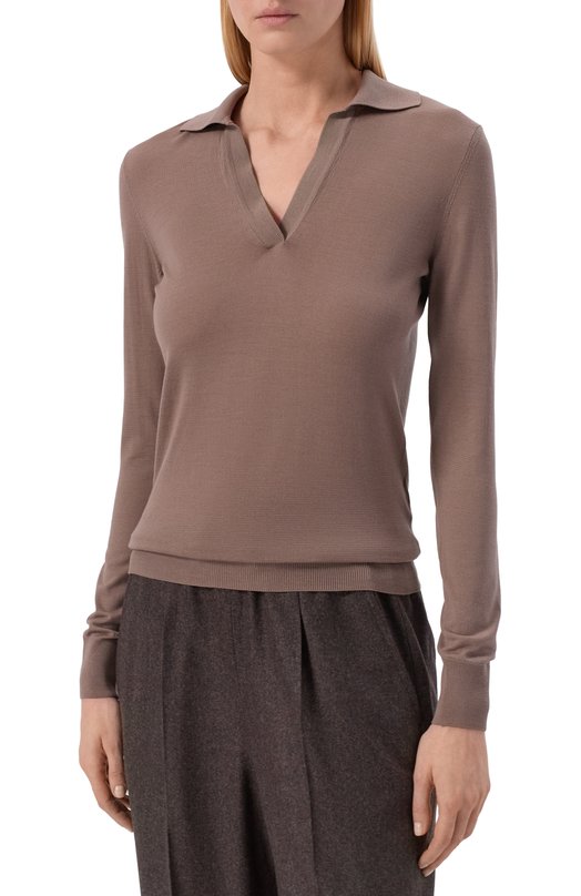 Шерстяной пуловер MVST M0-M25.1MW.K406 Коричневый  M0-M25.1MW.K406 Фото 3