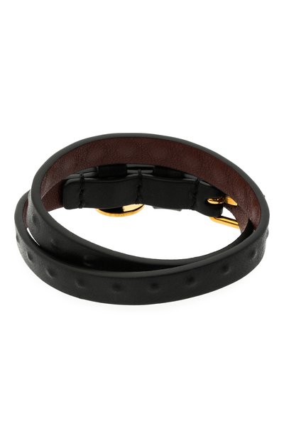 Кожаный браслет ALEXANDER MCQUEEN, арт. 554466/CQE3G, фото 3