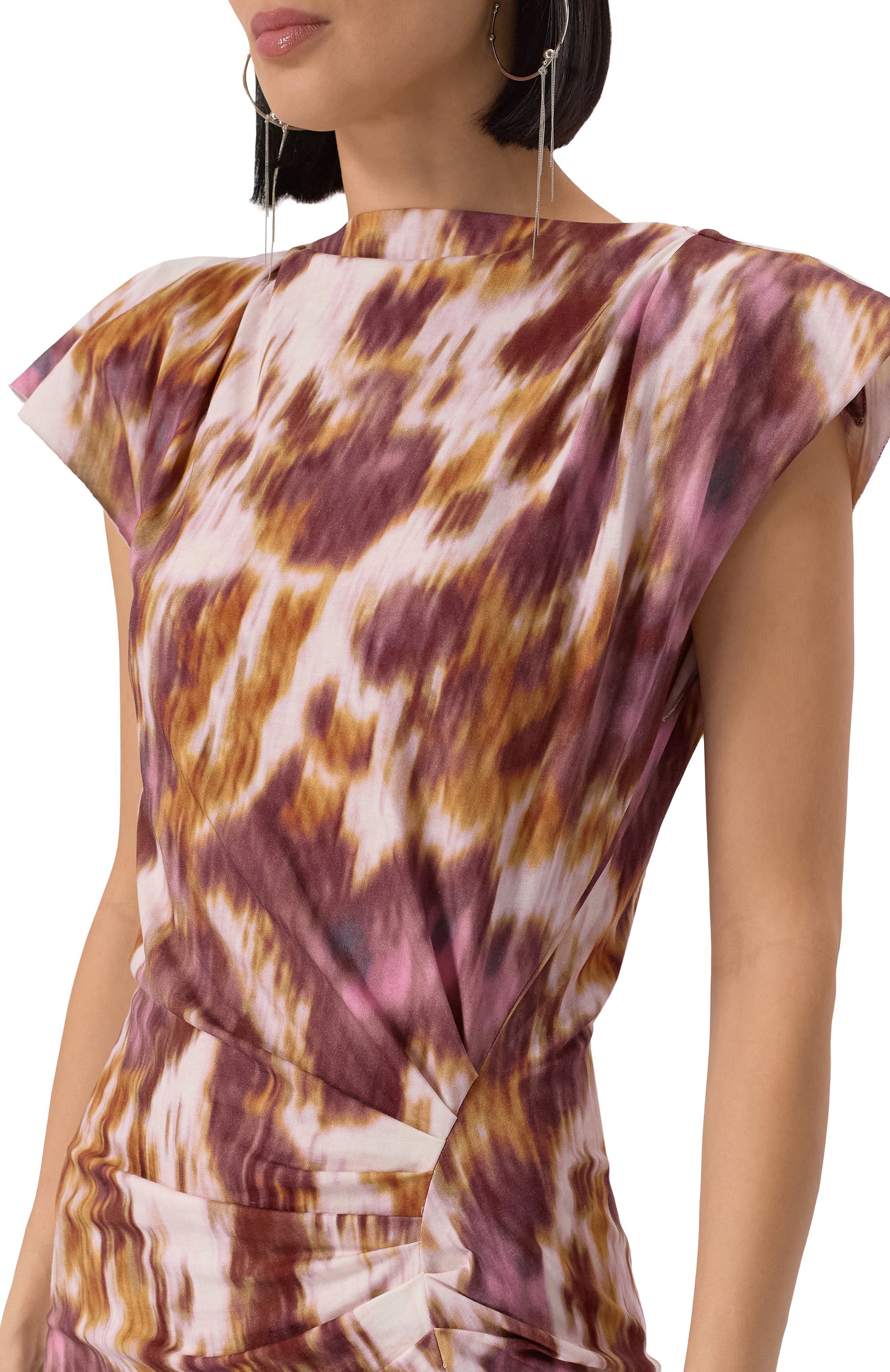 Хлопковое платье ISABEL MARANT ETOILE, арт. 25PR00307FA/C1N09E, фото 5