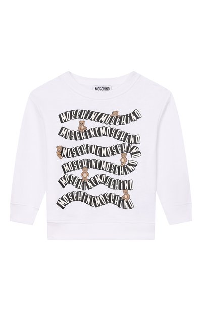 Хлопковый свитшот MOSCHINO, арт. HUF09L/LCA88