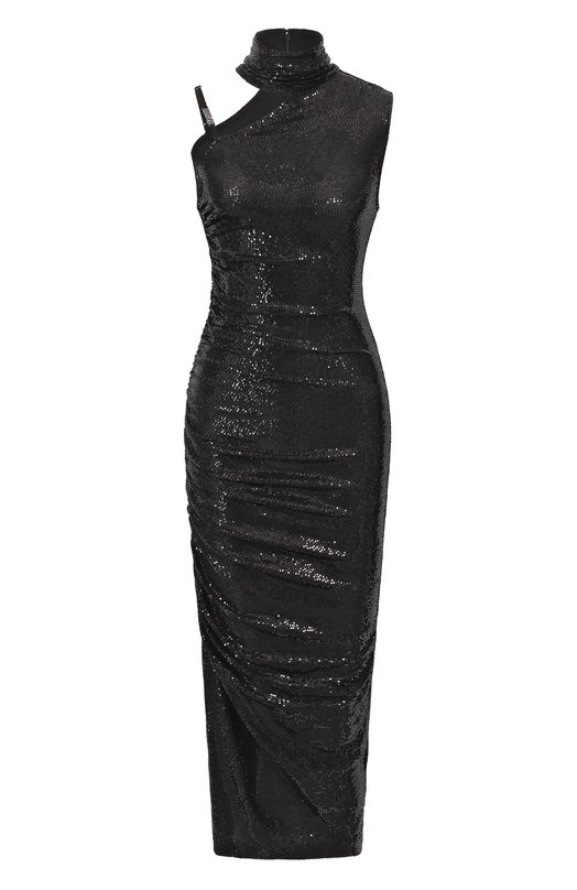 Платье с отделкой пайетками Versace Jeans Couture 79HA0909/J0248 Чёрный 79HA0909/J0248