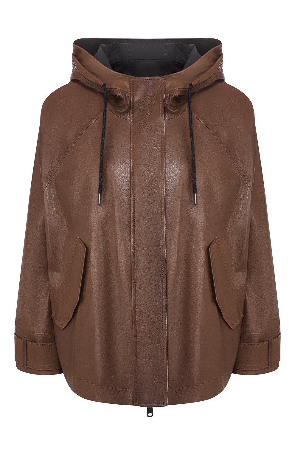 Кожаная куртка BRUNELLO CUCINELLI, арт. MPBIS8729P, фото 1