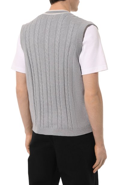 Хлопковый жилет BRUNELLO CUCINELLI, арт. M2870B2264, фото 4