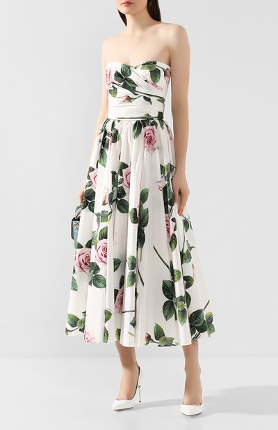 Хлопковое платье DOLCE & GABBANA, арт. F6H7FT/HS5FZ, фото 2