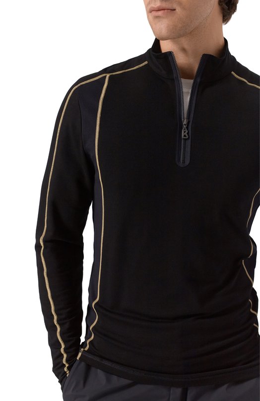 Джемпер из лиоцелла и шерсти Bogner 51089228 Чёрный  51089228 Фото 5