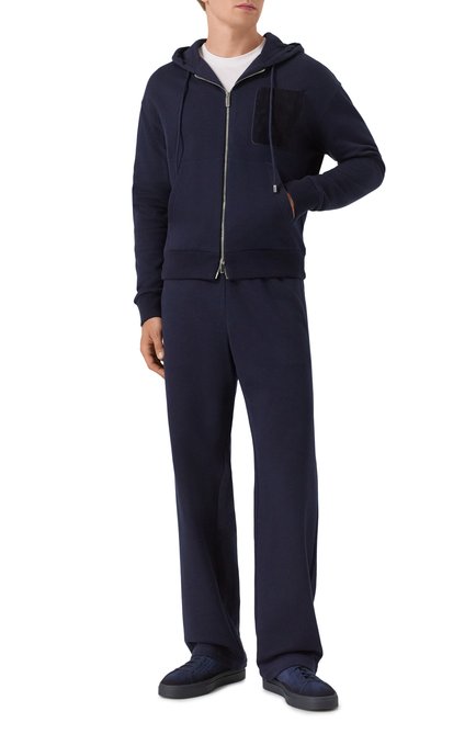 Мужской толстовка из хлопка и кашемира ZILLI, арт. SWS006M0176VEST00