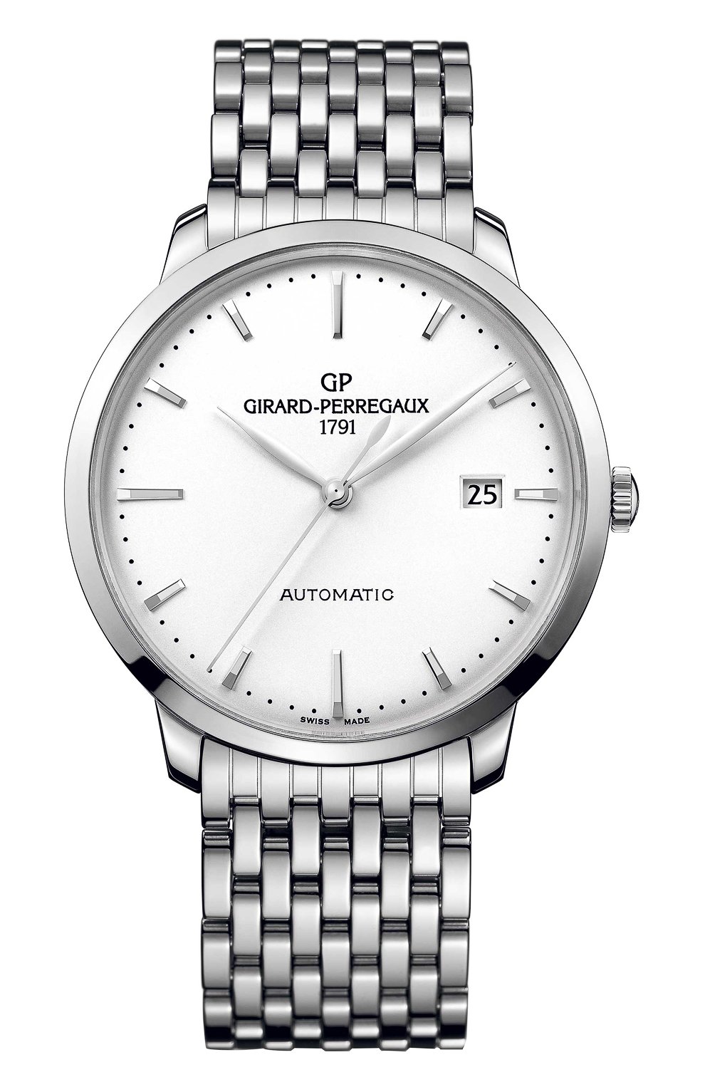 Часы steel date white GIRARD-PERREGAUX, арт. 49555-11-131-11A, фото 1