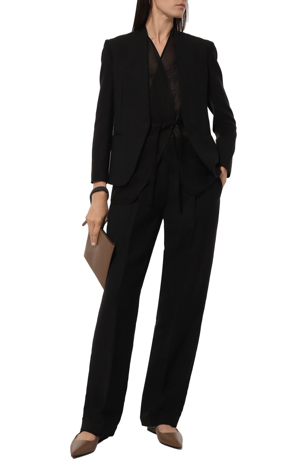 Жакет из вискозы и льна BRUNELLO CUCINELLI, арт. MH1262808, фото 2