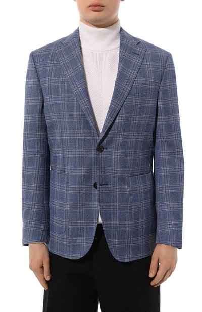 Шерстяной пиджак CORNELIANI, арт. 936018-9316333, фото 3