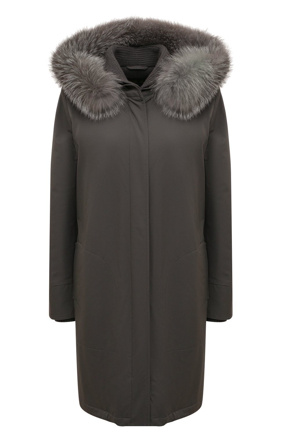 Парка с меховой отделкой капюшона LORO PIANA, арт. FAE5502, фото 1