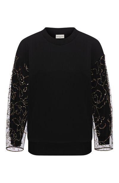 Женский хлопковый свитшот DRIES VAN NOTEN, арт. 201-11148-9635