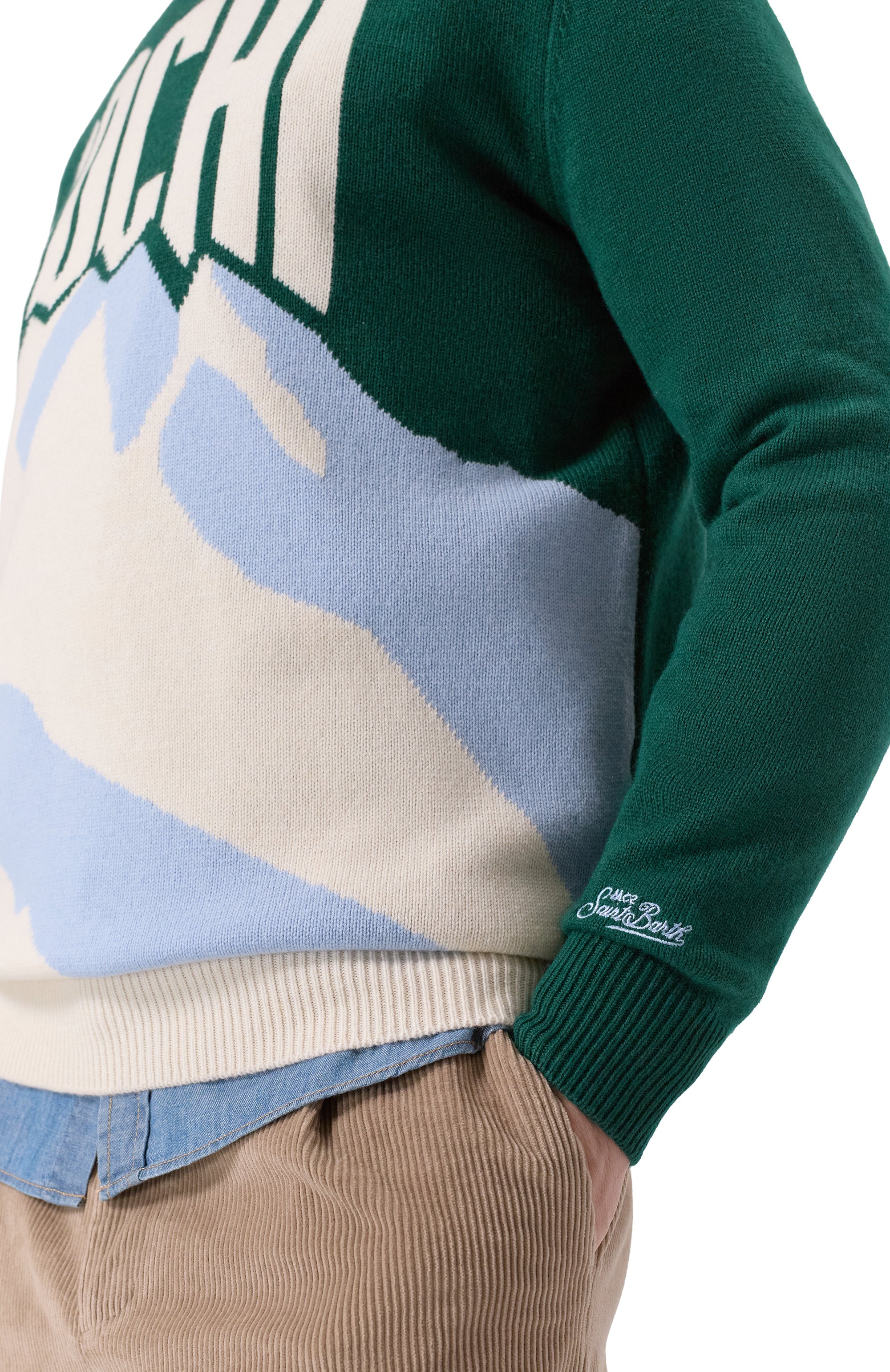 Джемпер из шерсти и вискозы MC2 SAINT BARTH, арт. HER0011-03329I/HER0N C, фото 5