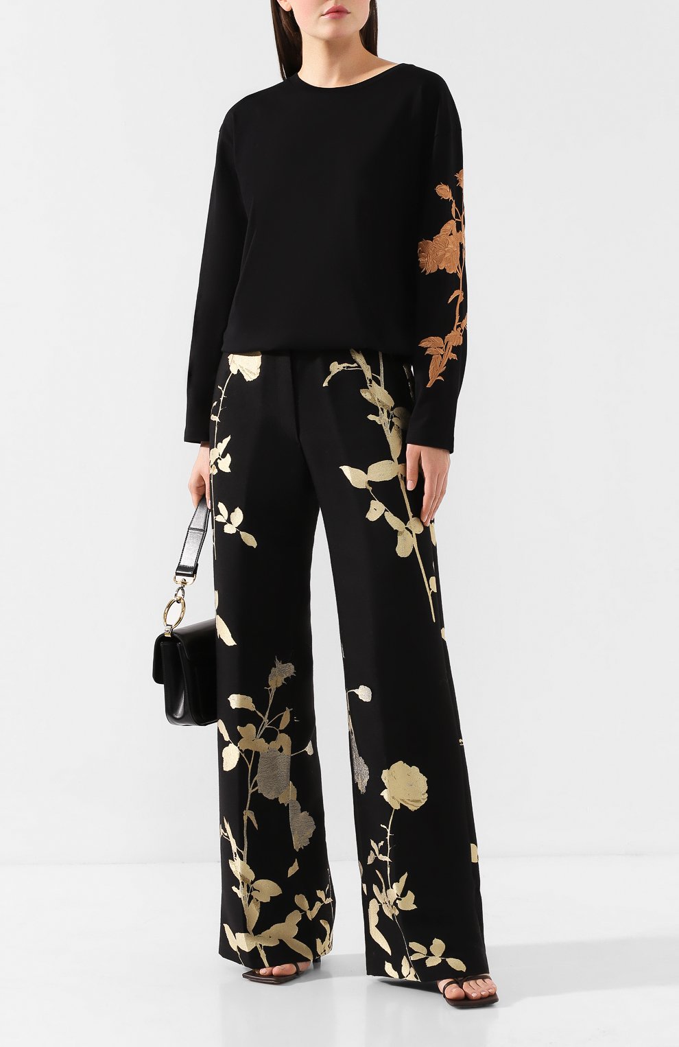 Хлопковый пуловер DRIES VAN NOTEN, арт. 192-11128-8615, фото 2