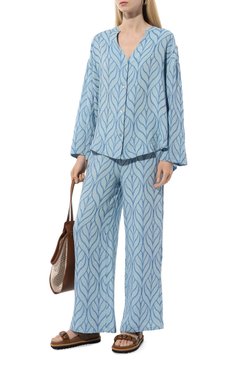 Блузка из вискозы и хлопка PEARL&CAVIAR, арт. S24P5073, фото 2