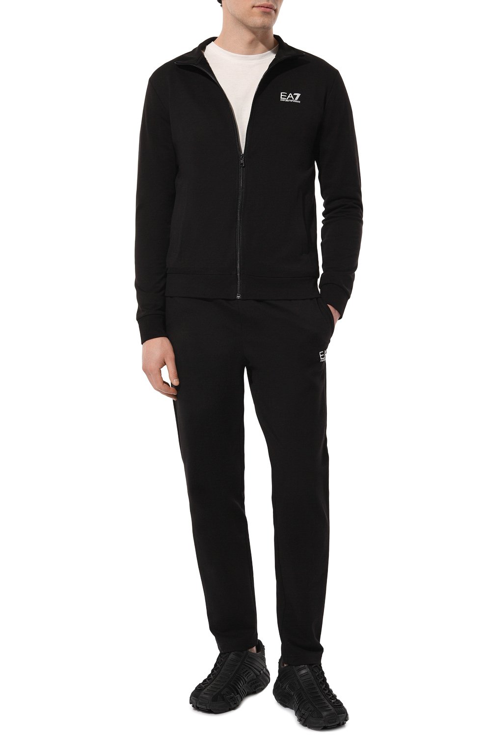 Хлопковый спортивный костюм EA7, арт. 8NPV52/PJ05Z, фото 1