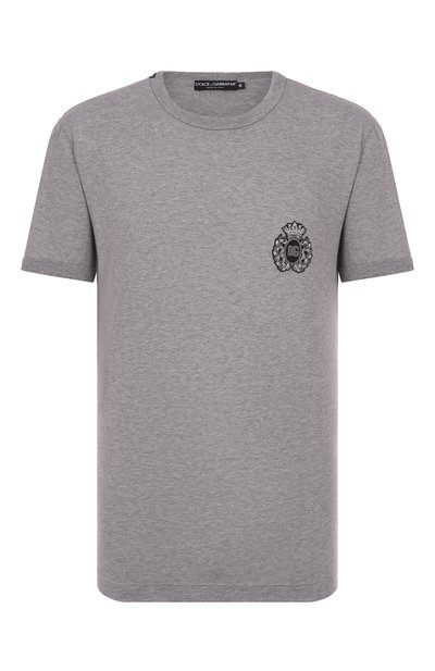 Мужская хлопковая футболка DOLCE & GABBANA, арт. G8PV1Z/G7PJ6