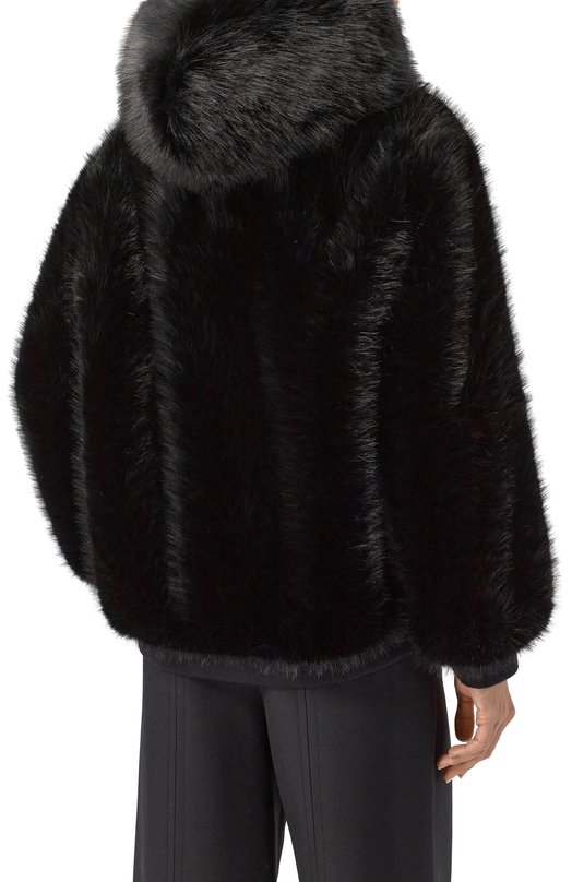 Шуба Elie Saab J0181NF25/FR006 Чёрный  J0181NF25/FR006 Фото 4