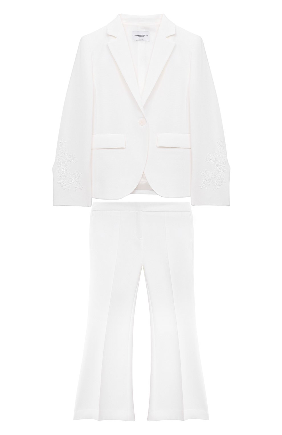 Костюм из жакета и брюк ERMANNO SCERVINO, арт. SFCD001/GA39-BS002/3A-8A, фото 1