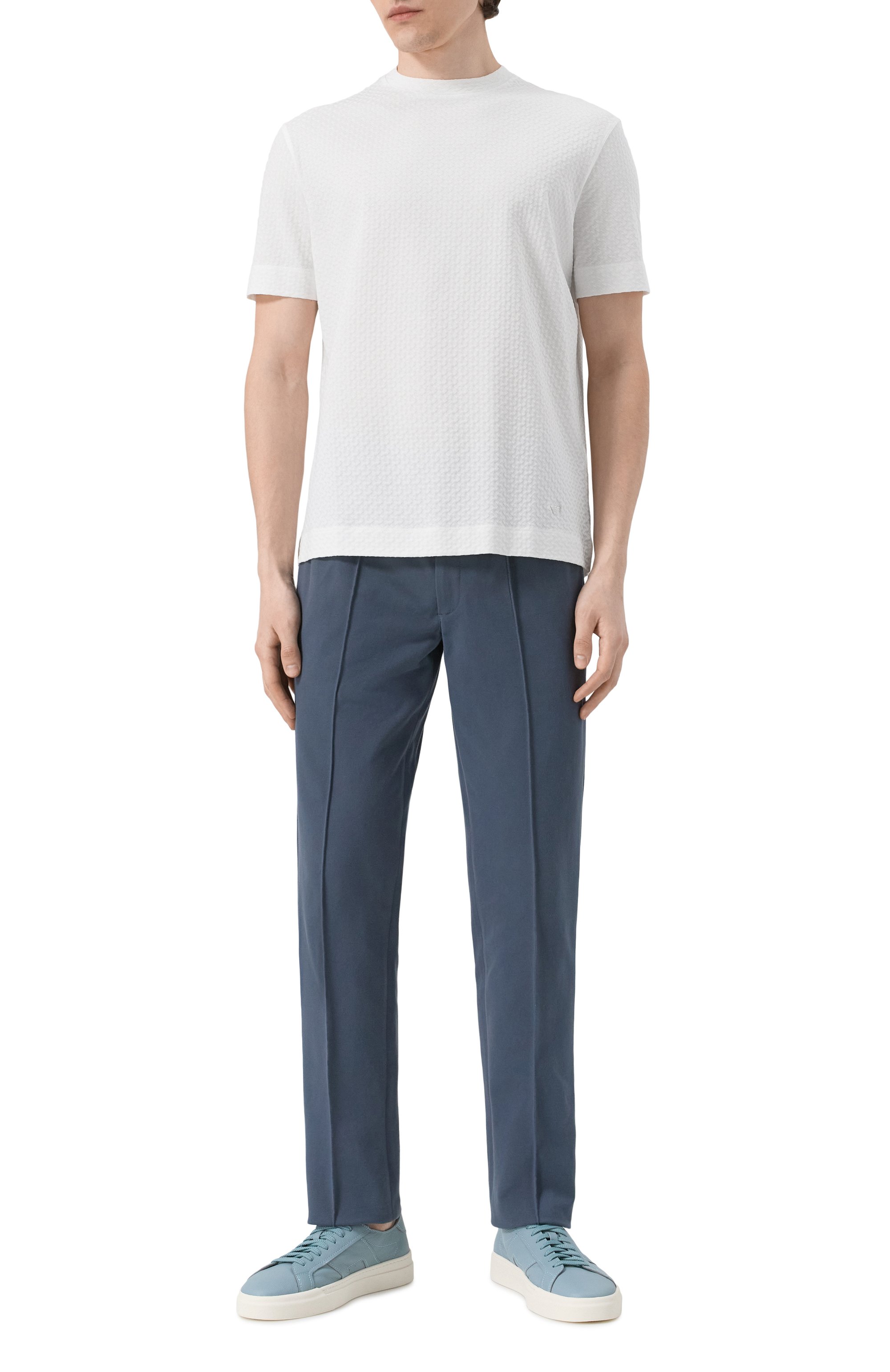 Хлопковая футболка EMPORIO ARMANI, арт. EM001289/AF10762, фото 2