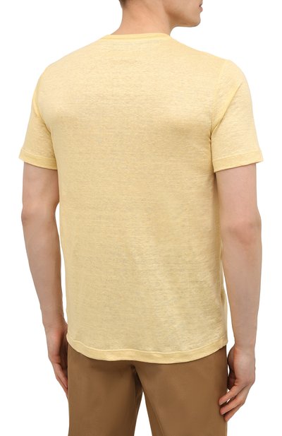 Льняная футболка LORO PIANA, арт. FAL5748, фото 4