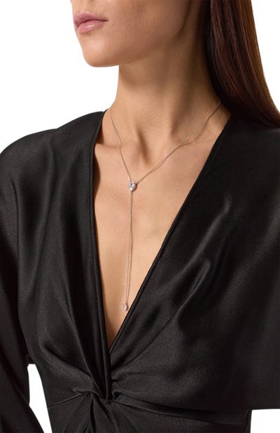 Колье parachute BLUEJAY серебряного цвета по цене 25080 руб., арт. BJS-PRC, фото 2 Колье parachute BLUEJAY, арт. BJS-PRC, фото 2