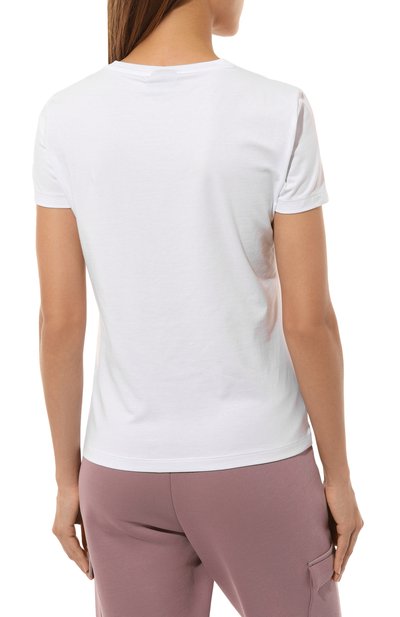 Хлопковая футболка EA7, арт. 6DTT14/TJQCZ, фото 4