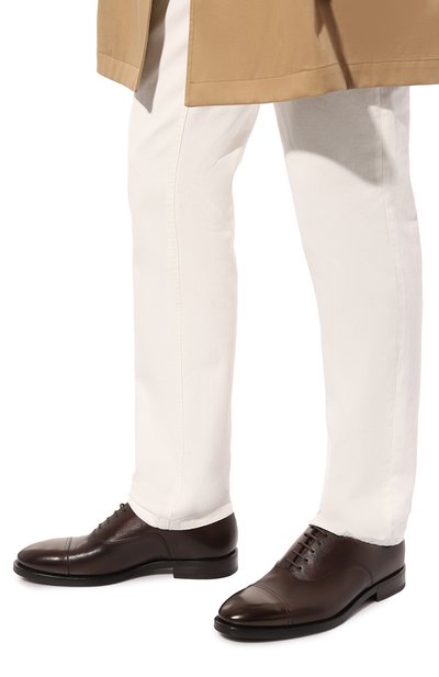 Кожаные оксфорды BRUNELLO CUCINELLI, арт. MZUBETC841, фото 3