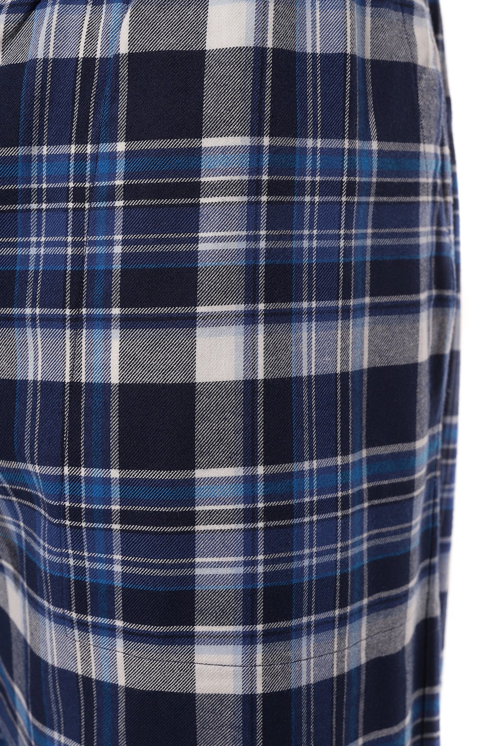 Хлопковые домашние брюки ROBERTO RICETTI синего цвета по цене 15450 руб., арт. PATASCA/B3108, фото 5 Хлопковые домашние брюки ROBERTO RICETTI, арт. PATASCA/B3108, фото 5