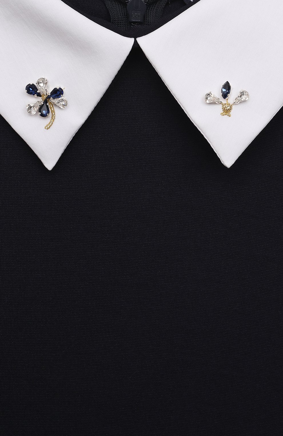 Платье DAL LAGO темно-синего цвета по цене 19700 руб., арт. R256/8111/13-16, фото 3 Платье DAL LAGO, арт. R256/8111/13-16, фото 3