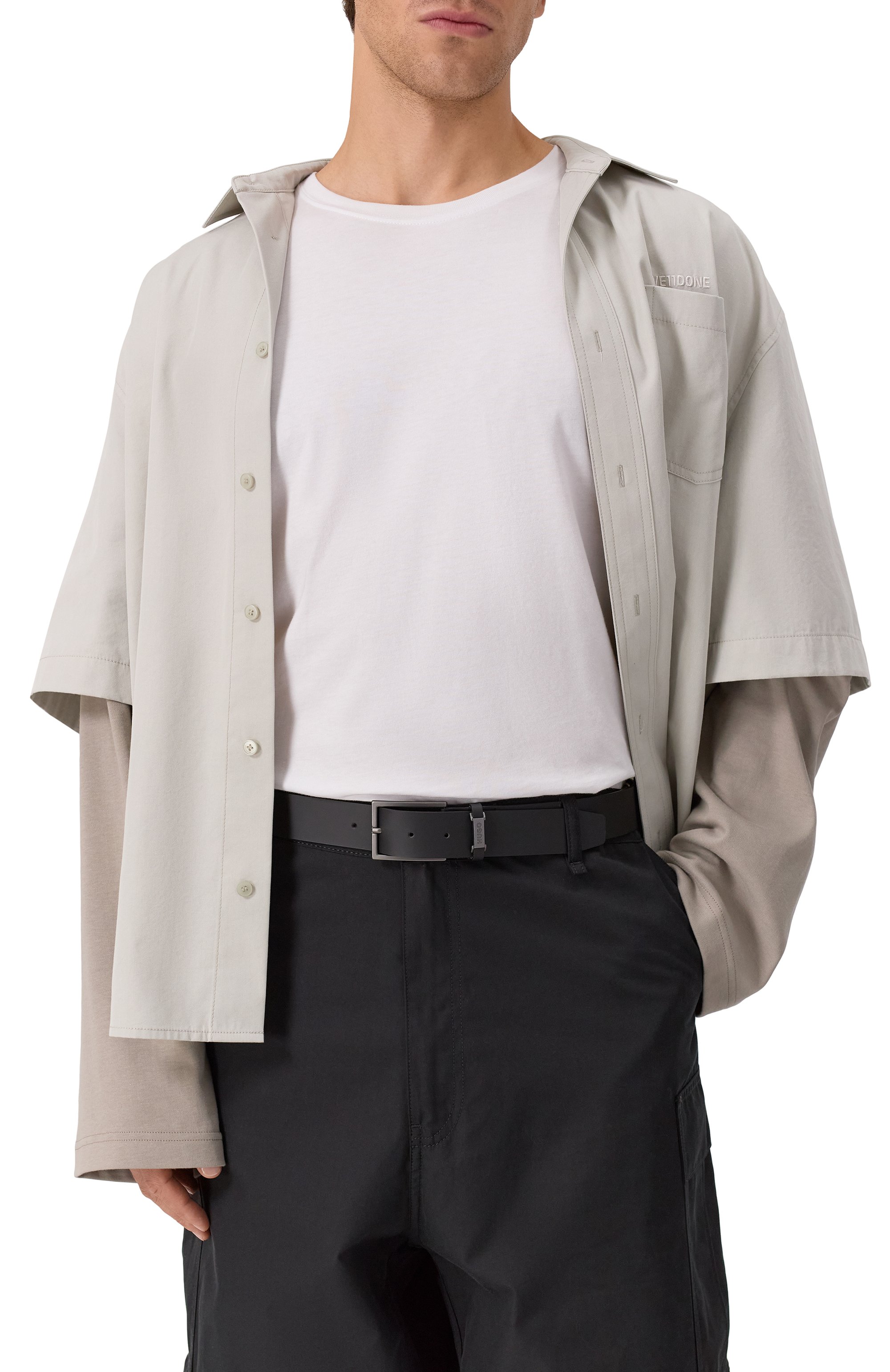 Кожаный ремень HUGO, арт. 50537036, фото 2