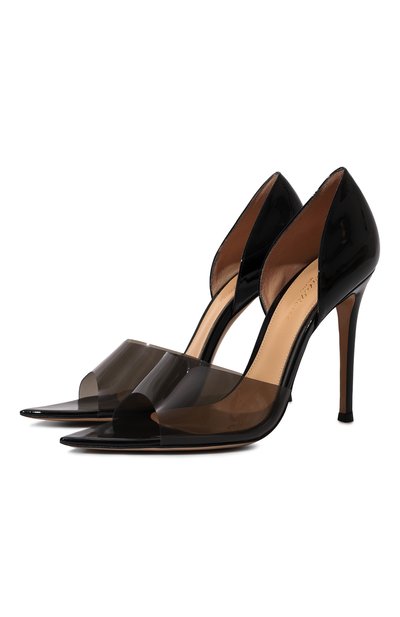 Женские комбинированные туфли bree 105 GIANVITO ROSSI, арт. G61519.15RIC.GSVFUNE