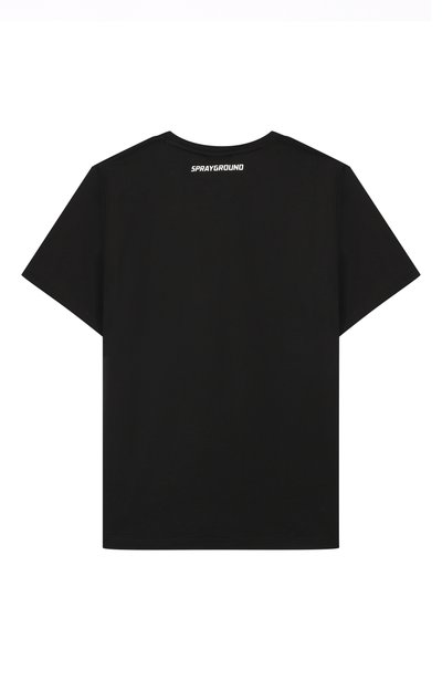 Хлопковая футболка SPRAYGROUND, арт. SPY1536BLK/SLEEPY SPRAY SQUAD REGULAR T-SHIRT BLK, фото 2