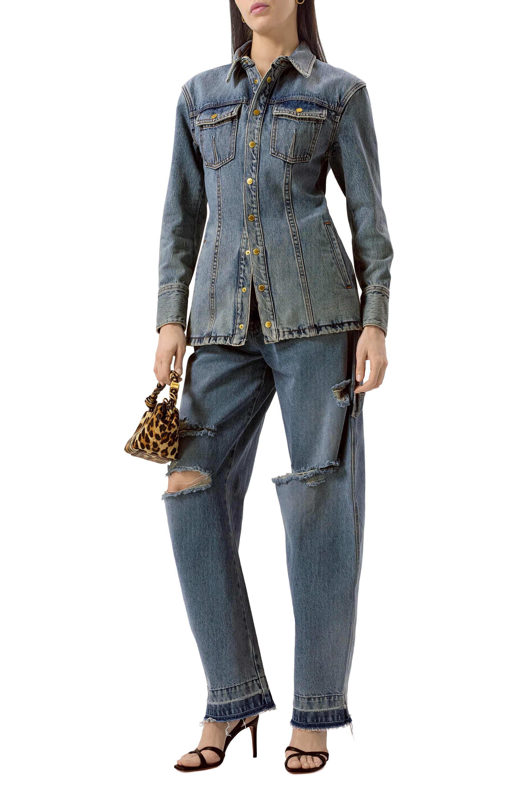 Джинсовая рубашка DARKPARK, арт. WJA13/DBL03, фото 2