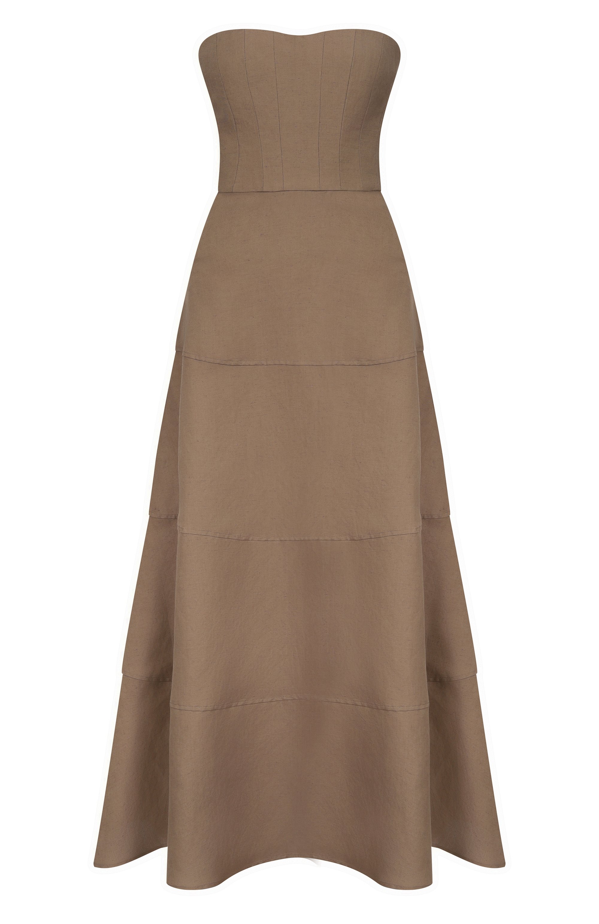 Платье изо льна и шелка MVST, арт. M26.2PW.D024/F123, фото 1