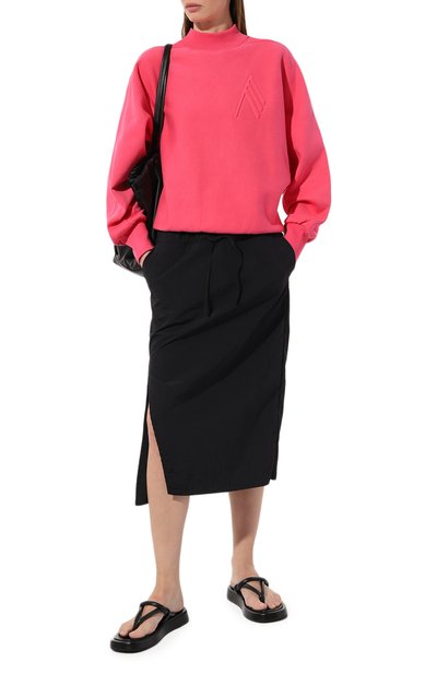 Хлопковый свитшот  THE ATTICO, арт. 228WCF05/JF01, фото 2