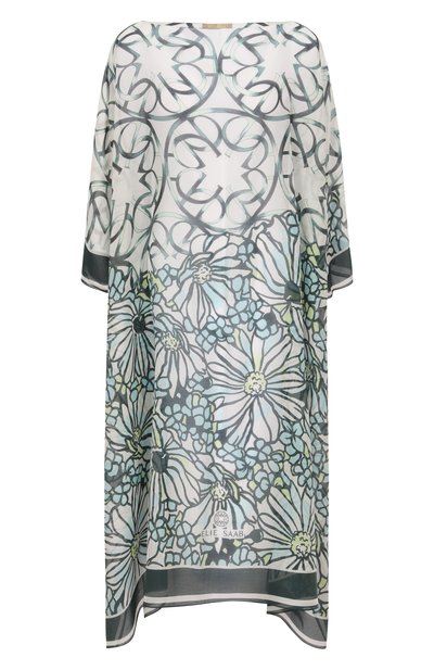 Женская туника из хлопка и шелка ELIE SAAB, арт. SEKAFTST765