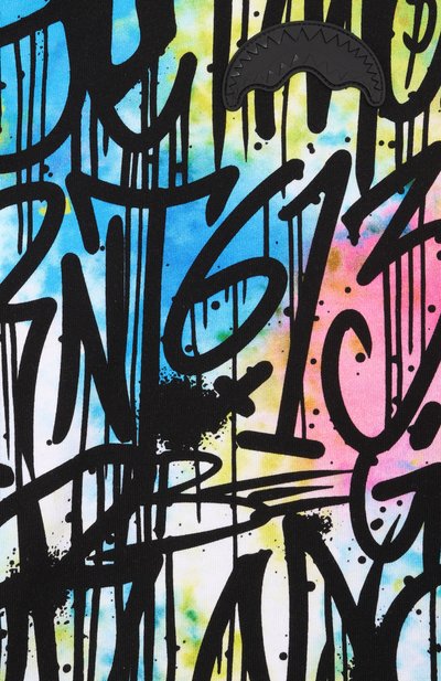 Хлопковая футболка SPRAYGROUND разноцветного цвета по цене 9405 руб., арт. SPY1217, фото 3 Хлопковая футболка SPRAYGROUND, арт. SPY1217, фото 3