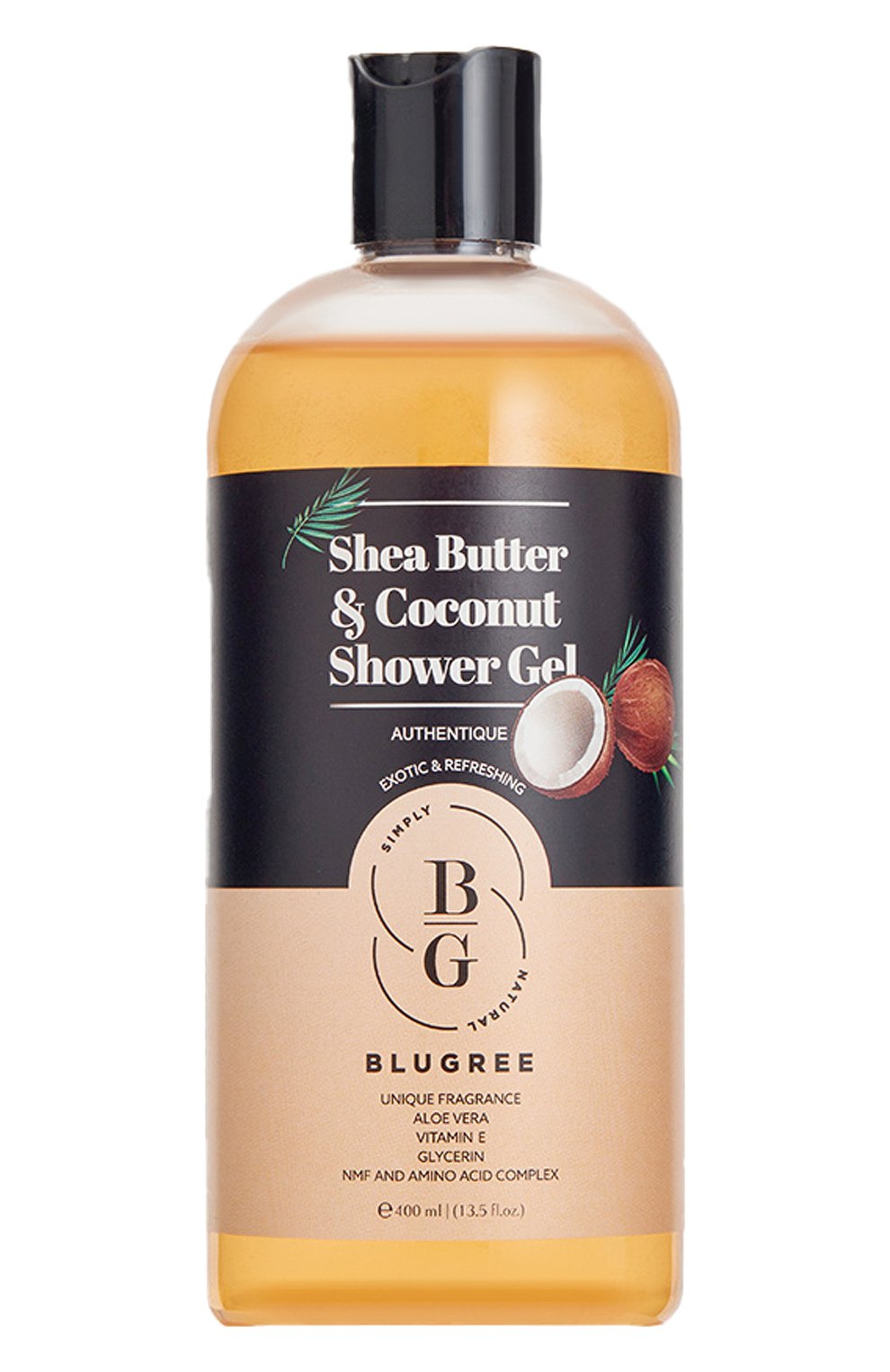 Гель для душа масло ши-кокос (400ml) BLUGREE, арт. 8682983900298, фото 1
