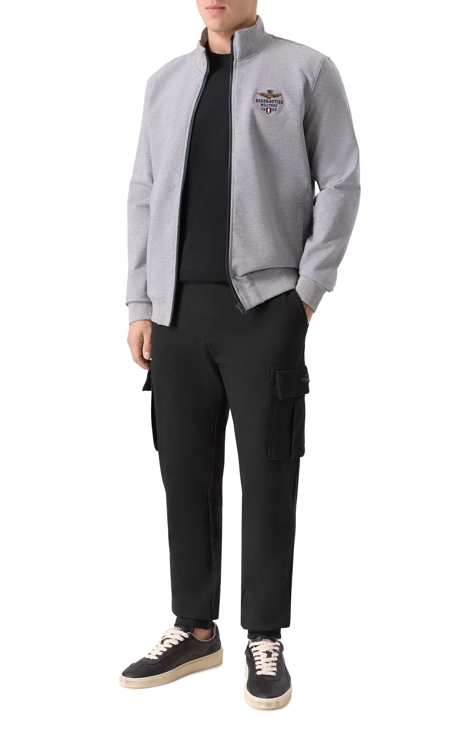 Хлопковая футболка AERONAUTICA MILITARE, арт. TS1580UJ00372_001, фото 2