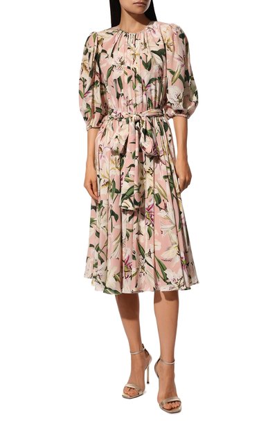 Шелковое платье DOLCE & GABBANA, арт. F6F3KT/HS15F, фото 3