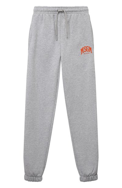 Хлопковые джоггеры MSGM KIDS, арт. F3MSJBFP111, фото 1