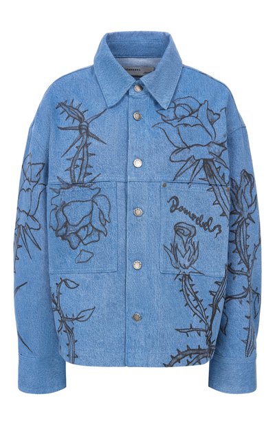 Женская джинсовая куртка inked DOMREBEL, арт. INKED JEAN/JACKET