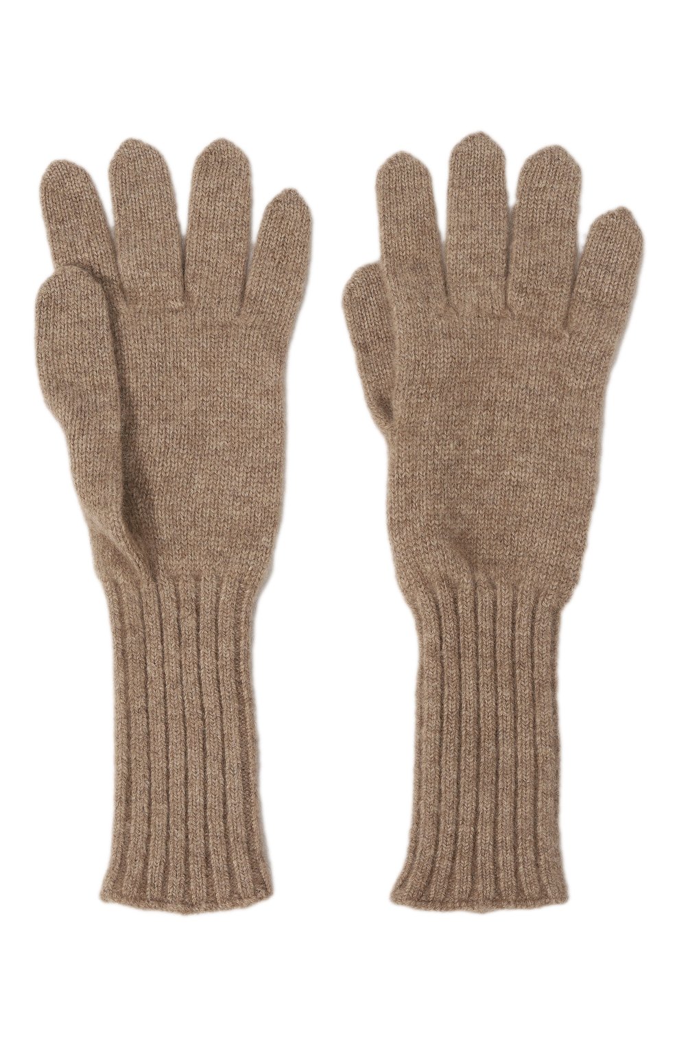 Кашемировые перчатки TEGIN бежевого цвета по цене 15600 руб., арт. 5236-004, фото 3 Кашемировые перчатки TEGIN, арт. 5236-004, фото 3