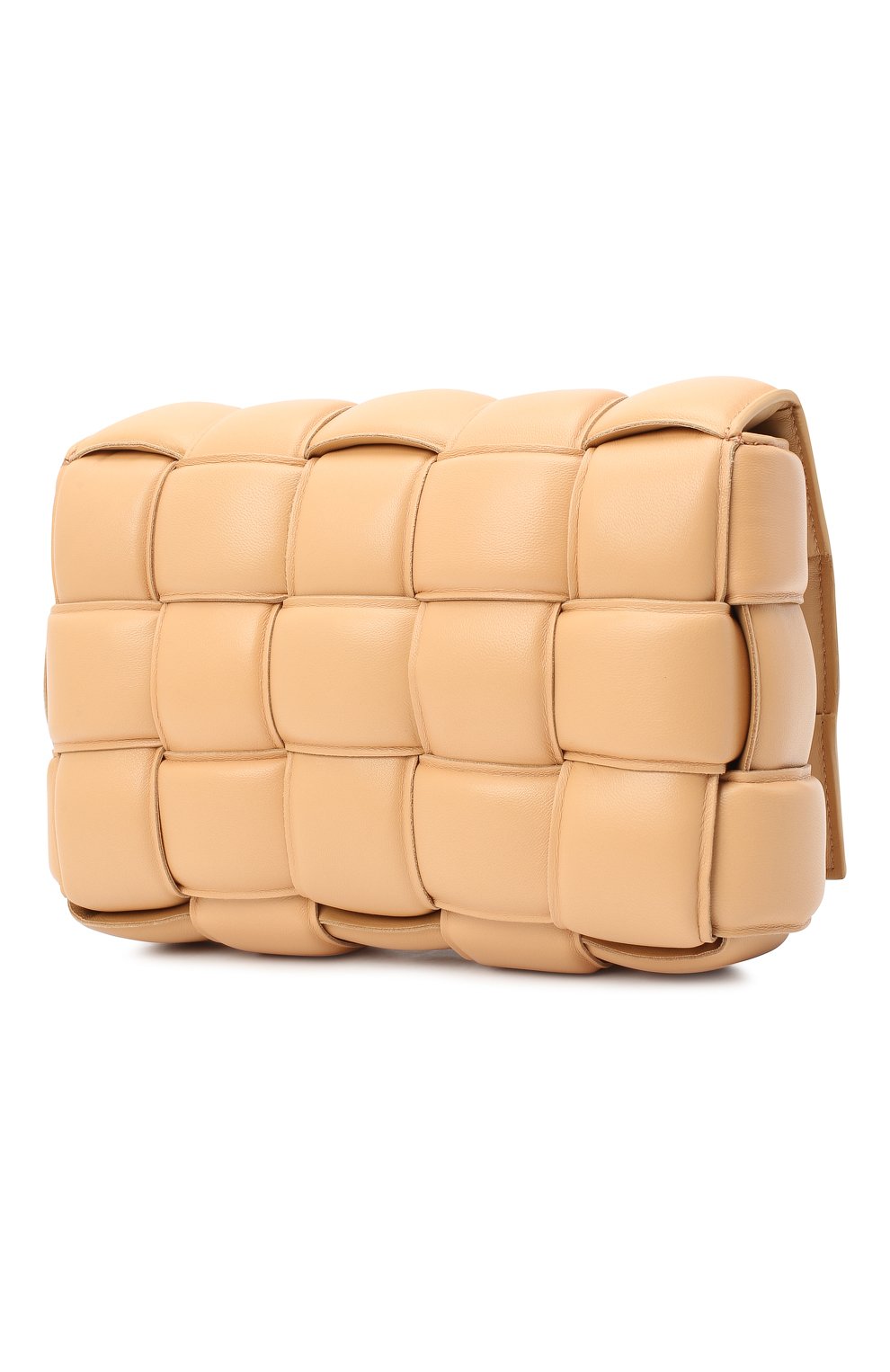 Сумка padded cassette BOTTEGA VENETA бежевого цвета по цене 523000 руб., арт. 591970/VCQR1, фото 3 Сумка padded cassette BOTTEGA VENETA, арт. 591970/VCQR1, фото 3