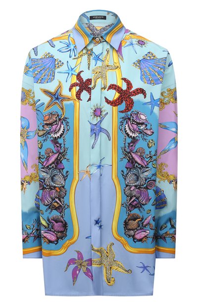 Хлопковая рубашка VERSACE, арт. A88869/1F00963, фото 1